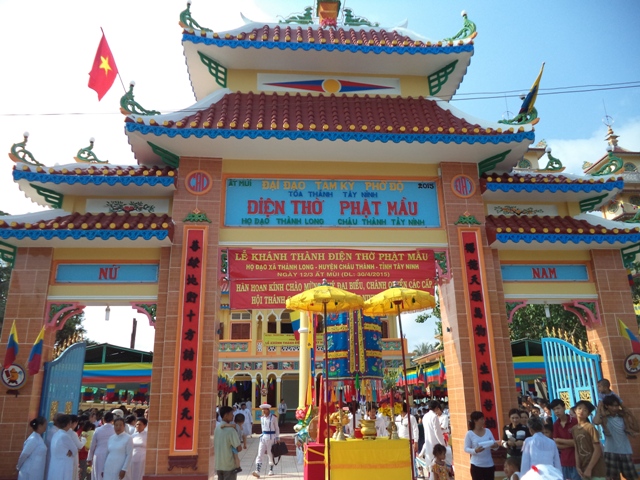 Tay Ninh province: Thanh Long Caodai parish inaugurates Mother Buddha temple