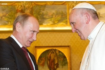 Pope Francis meets with Russian President Putin