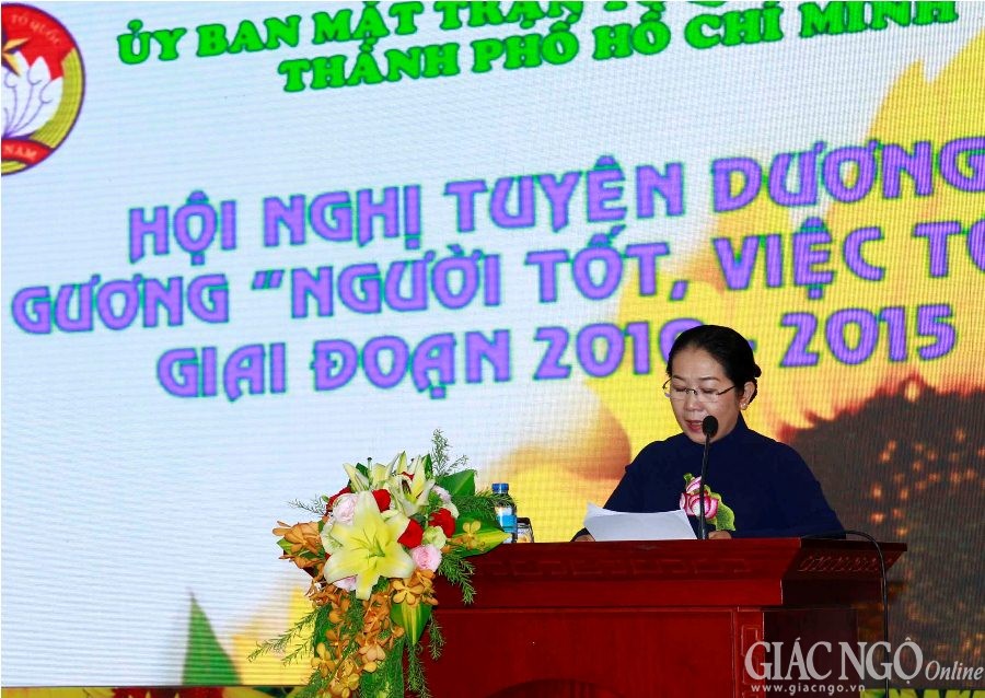 Ho Chi Minh City honors outstanding people in movement “Good People, Good Deeds”