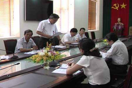 Dien Bien province: GCRA’s inspecting delegation meets with provincial leaders