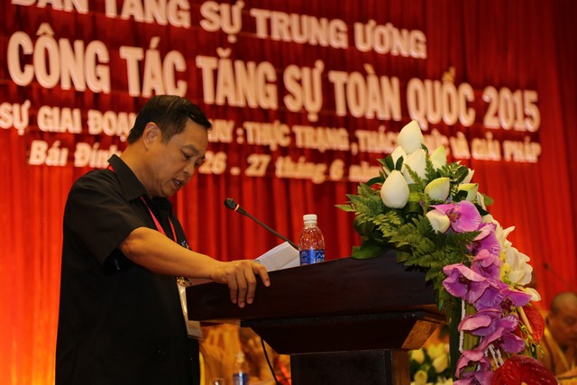 National Conference on Buddhist clergy 2015 held in Ninh Binh province