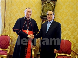 VFF leader meets with Vatican Secretary of State