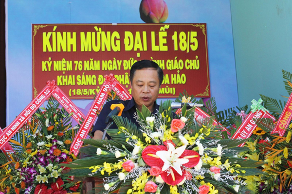 Government Religious Committee Chairman attends 76th anniversary of Hoa Hao Buddhism