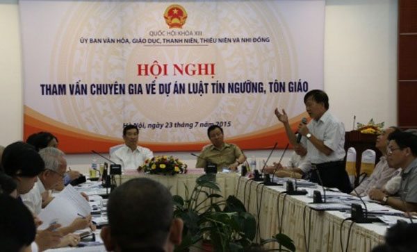 Experts discuss draft law on belief and religion