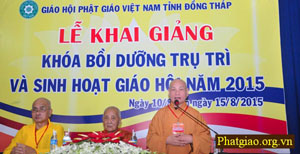 Dong Thap provincial VBS holds religious administrative training 