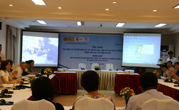 Workshop on implementing UPR recommendations held in Hanoi