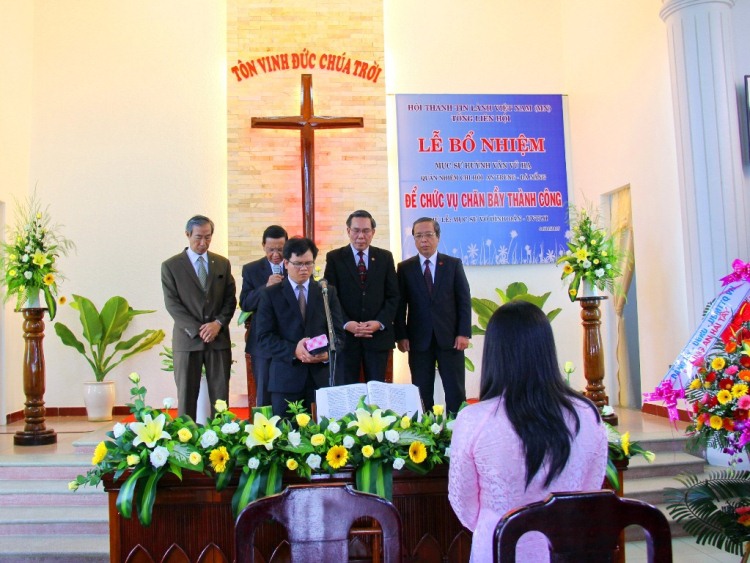 Da Nang city: An Trung Protestant Church appoints its new Superintendent