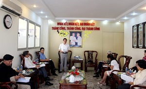 Ho Chi Minh city: Meeting with religious dignitaries held to gather comments on environmental protection, climate change adaptation