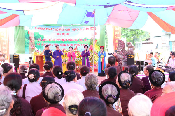 Hanoi city: Abbot of Phuc Khanh pagoda appointed