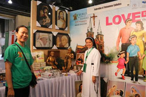 Exhibition Stall of Vietnam Catholic Church at World Meeting of Families 2015