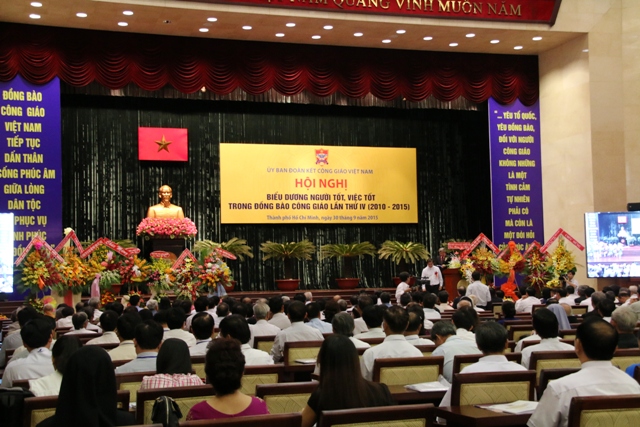 Ho Chi Minh city:  National conference held to honor “Good people, Good Deeds” in Catholic communities