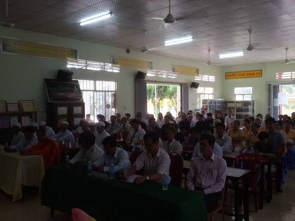 Kien Giang province: Vietnam Pure Land Buddhist Association commemorates death anniversary of Patriarch Minh Trí