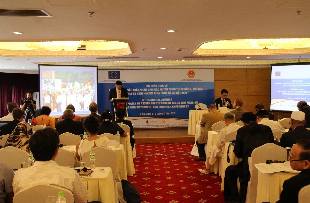 EU – Vietnam share experiences on law and policy to assure freedom of belief, religion