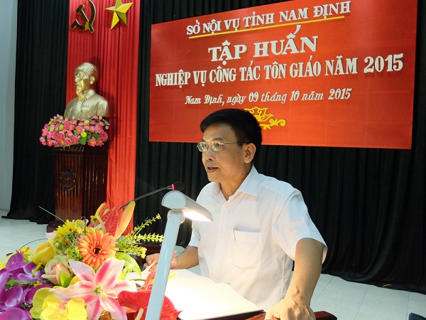 Nam Dinh province: Religious training for officials held