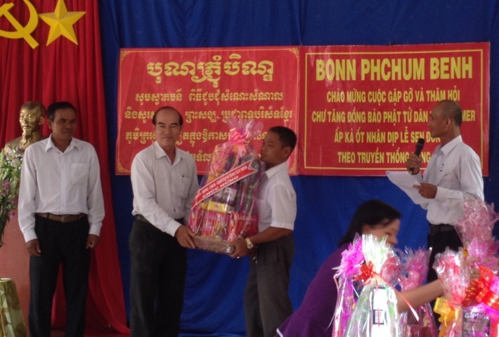 Tay Ninh provincial authorities attend Khmer Sene Dolta Festival