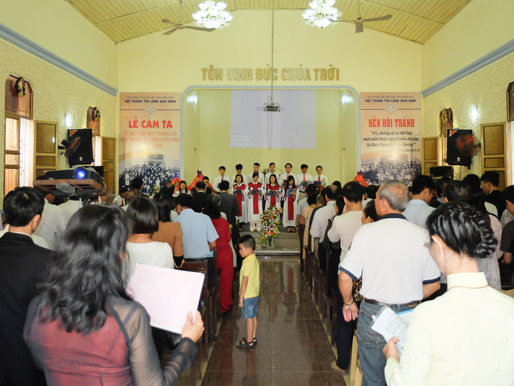 Nam Dinh Protestant Church celebrates 85th anniversary