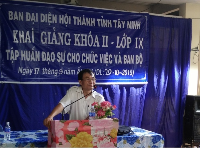 Tay Ninh provincial Religious Committee disseminates religious laws to Caodai deacons