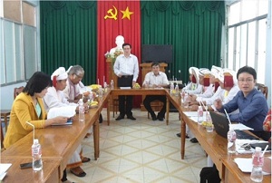 Binh Thuan province: VFF holds meeting with local religious dignitaries on environmental protection, climate change adaptation