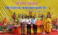 Quang Ninh province: Statue casting ceremony for Ngoa Van Pagoda