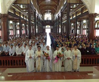 Vinh diocese: 808 members of Thuan Nghia parish join Caritas Vietnam