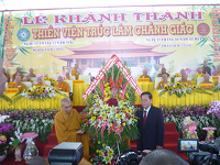 Tien Giang province: Truc Lam Chanh Giac Monastery inaugurated