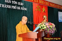 Da Nang city’s Religious Committee holds seminar on Buddhist roles