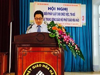 GCRA disseminates religious laws to followers of Hao Hao Buddhism