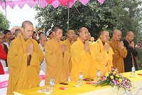 Thai Nguyen province: Phu Son pagoda inaugurated its main worshipping temple