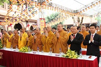 Vinh Phuc province: Nhat Chieu pagoda partly inaugurated 