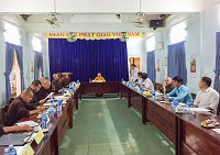 Quang Nam province: Religious committee holds exchange meeting with VBS Executive Committee