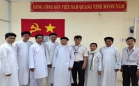 Tien Giang province: Caodai Church meets with provincial religious committee