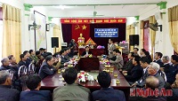 Nghe An province: Anh Son district holds Christmas meeting with religious dignitaries