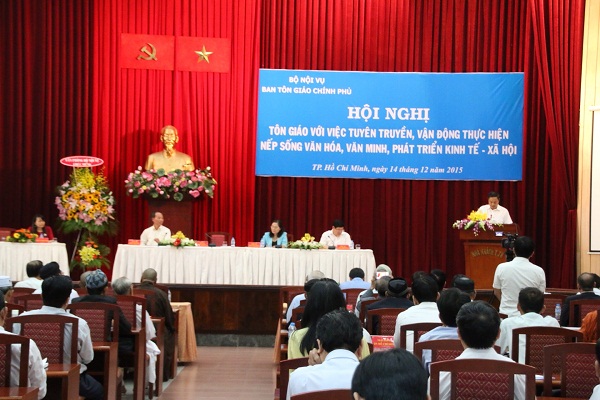 Ho Chi Minh city: Religious dignitaries attend meeting for promoting  civilized lifestyles, socio-economic development