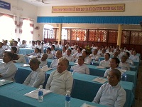 Ben Tre provincial religious committee disseminates religious laws to Caodai dignitaries