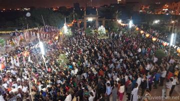 Quang Binh provincial VBS celebrates Buddha Amitabha festival