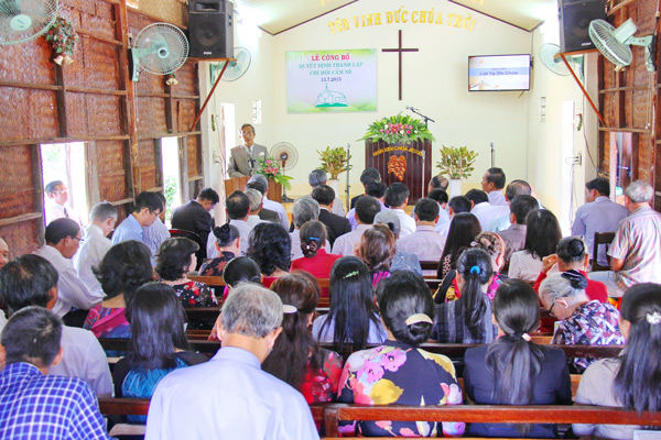 Da Nang city: Cam Ne Protestant Church established  