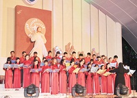 Tien Giang province: My Tho diocese organizes Hymn performance night