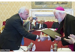 Holy See, State of Palestine Comprehensive Agreement enters into force