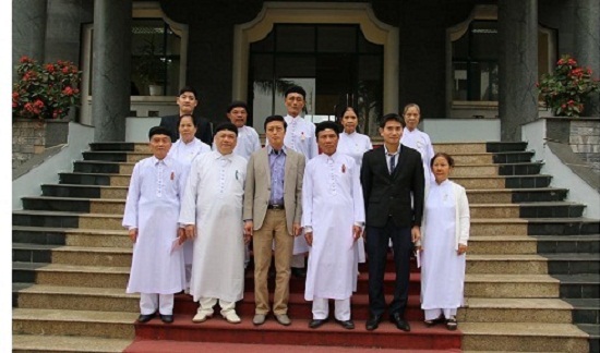 Tay Ninh Caodai Church pays Tet visit to GCRA