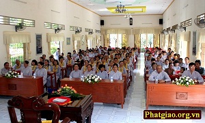 Tien Giang province: Buddhist School holds graduation ceremony of religious training 