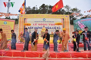 Quang Ninh province: VBS holds ground-breaking ceremony for construction of first pagoda on Co To island