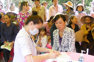 Kim Son parish conducts medical charity