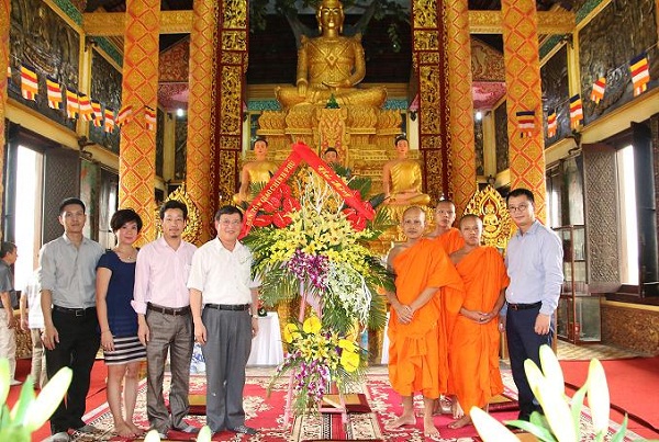 GCRA extends Chol Chnam Thmay visit to Khmer pagoda in Hanoi