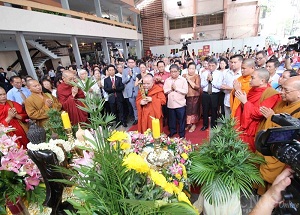 Traditional New Year of  Southeast-Asia Buddhist countries celebrated in HCMC