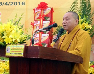 VBS held a requiem for martyrs at the Phat Tich Truc Lam Ban Gioc Pagoda