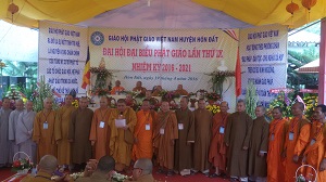 Kien Giang province: Hon Dat district VBS holds Buddhist congress 