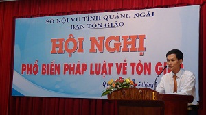 Quang Ngai province disseminates religious laws to local Buddhists