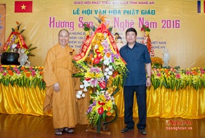 VBS holds Buddhist cultural festival in Nghe An province