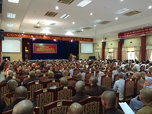 Binh Duong province disseminates law on election of National Assembly and People’s Councils to local religious followers 