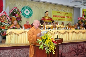 VBS holds conference on Buddhist activities 2016 for Southern region